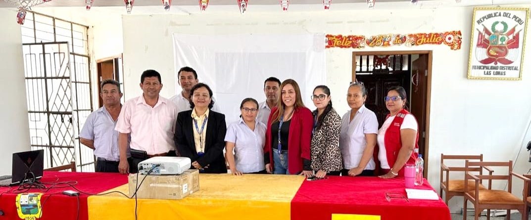 SATP PIURA CAPACITA A PERSONAL DE LA MUNICIPALIDAD DISTRITAL DE LAS LOMAS