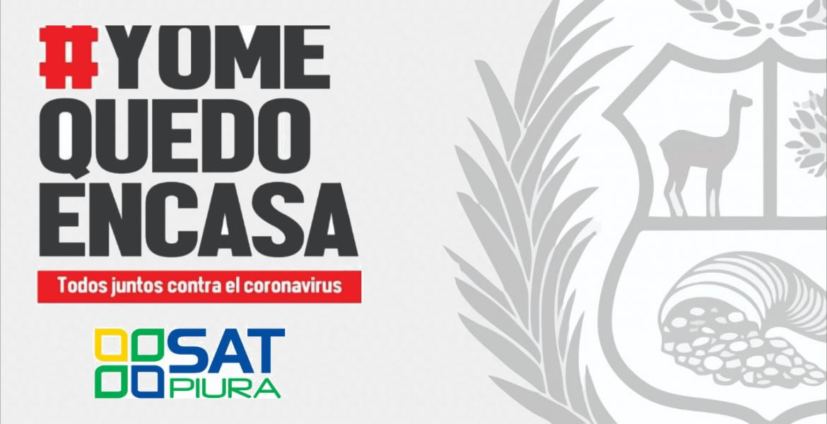 SAT Piura brindará beneficios por emergencia de coronavirus