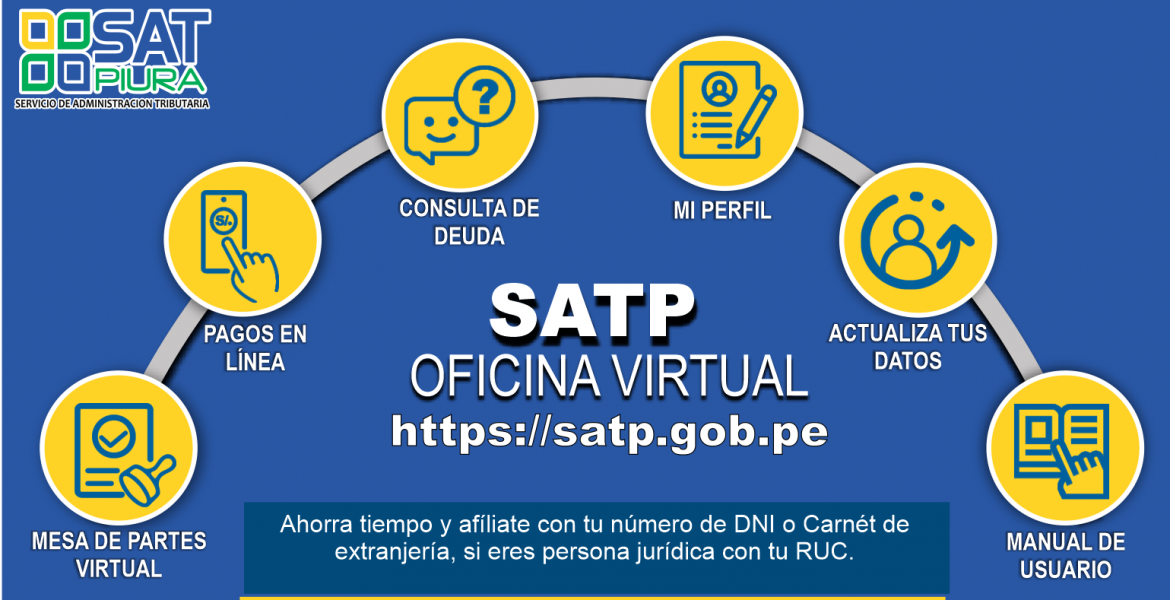 El SAT Piura implementa “Oficina Virtual”